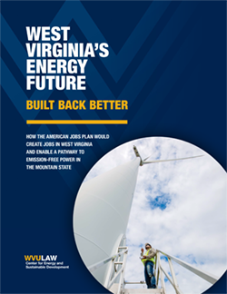 WVU Law Built Back Better report cover
